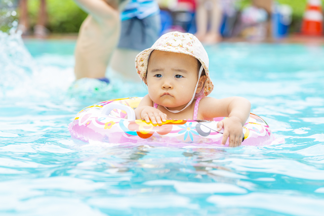 プール遊びで気をつけること